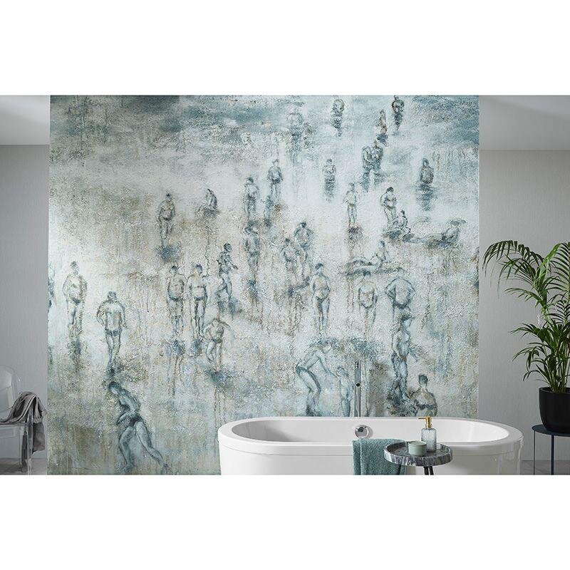 Digitaldruck-Tapete Blau, Braun, Grün Guido Maria Kretschmer (1042749)