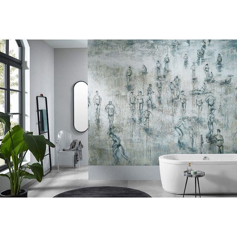 Digitaldruck-Tapete Blau, Braun, Grün Guido Maria Kretschmer (1042748)