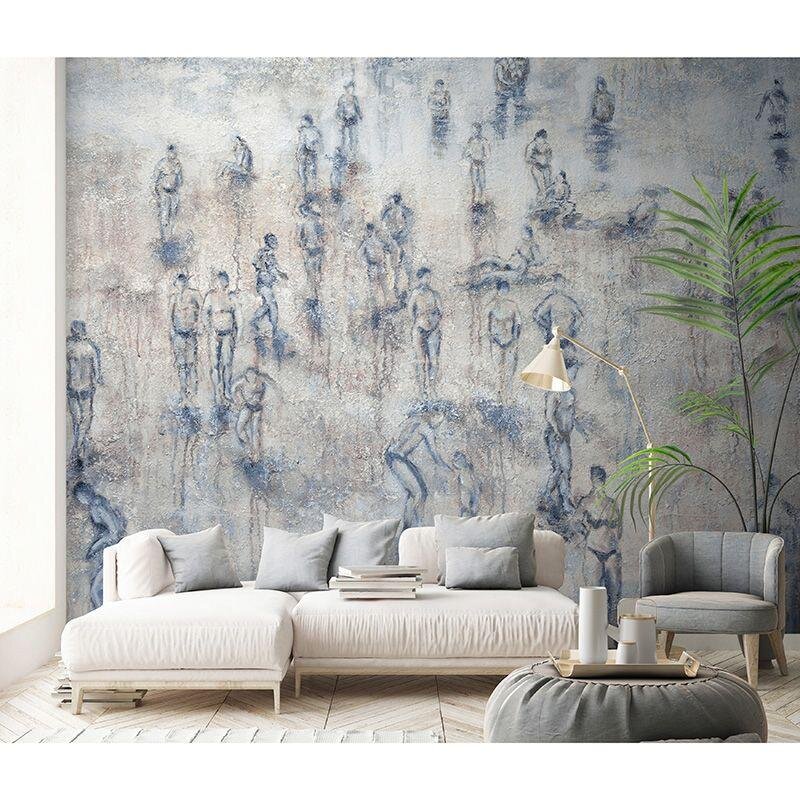 Digitaldruck-Tapete Blau, Braun, Grün Guido Maria Kretschmer (1042748)