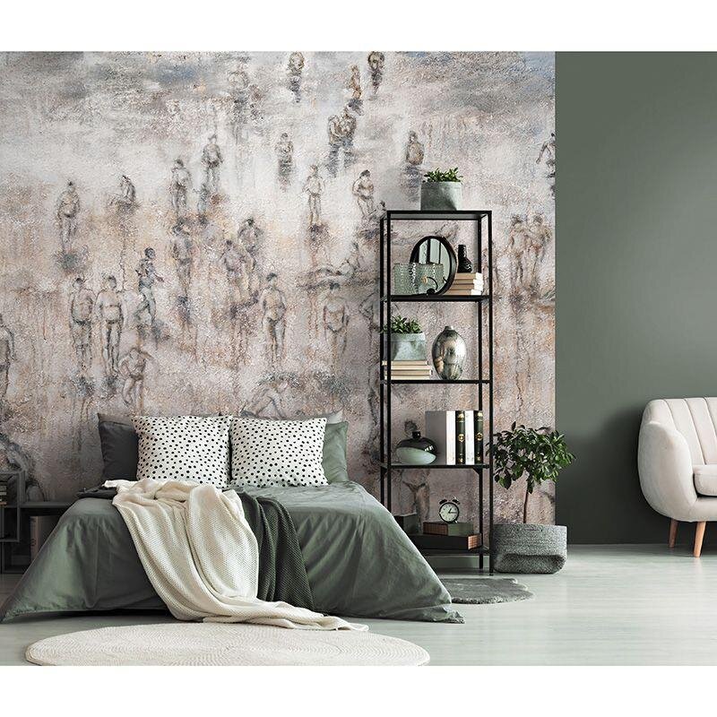 Digitaldruck-Tapete Braun, Grau, Silber Guido Maria Kretschmer (1042747)