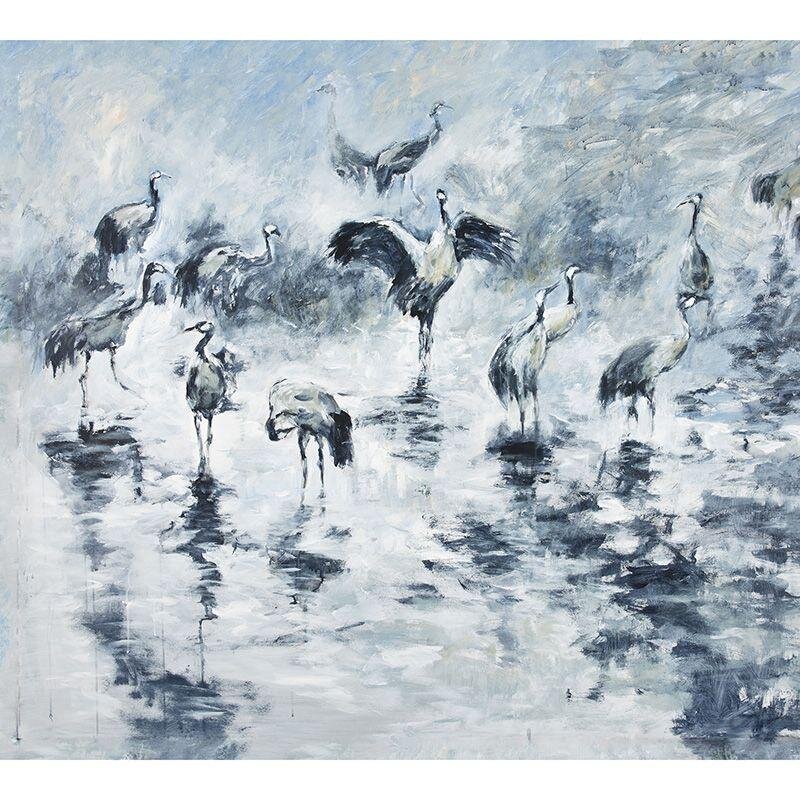 Digitaldruck-Tapete Blau, Türkis Guido Maria Kretschmer (1042743)