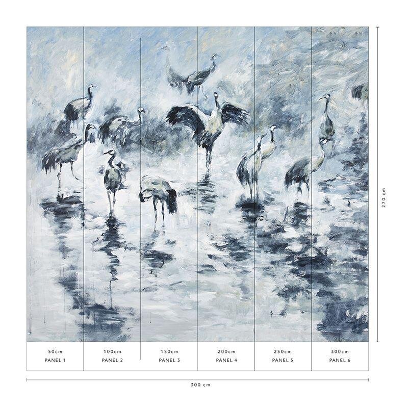 Digitaldruck-Tapete Blau, Türkis Guido Maria Kretschmer (1042743)