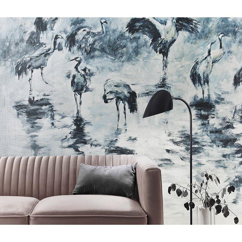 Digitaldruck-Tapete Blau, Türkis Guido Maria Kretschmer (1042743)