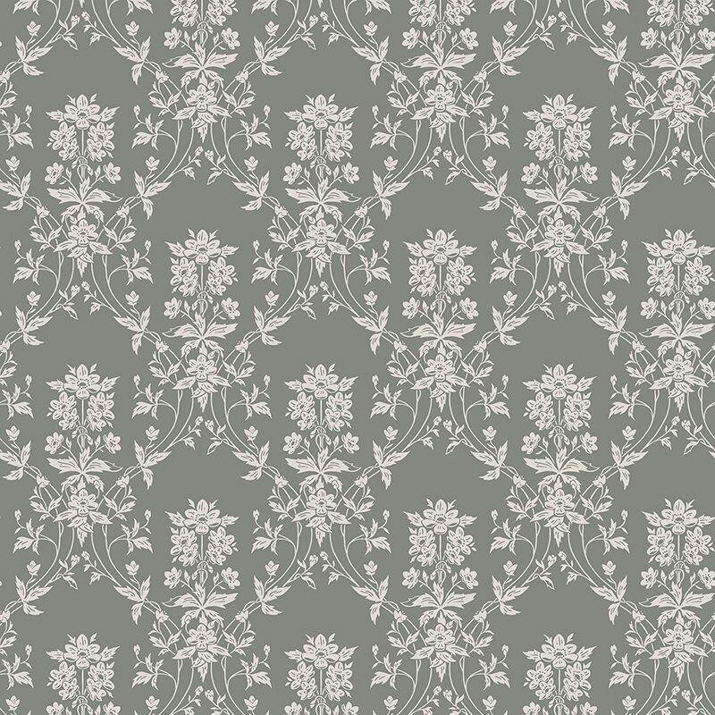 Tapete Beige, Creme, Grau, Silber, Grün Sandberg Vliestapete (1042725)