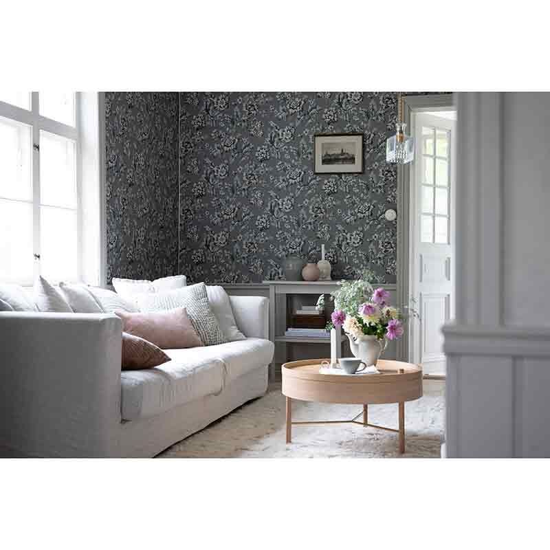 Tapete Braun, Grau, Silber, Grün Sandberg Vliestapete (1042715)