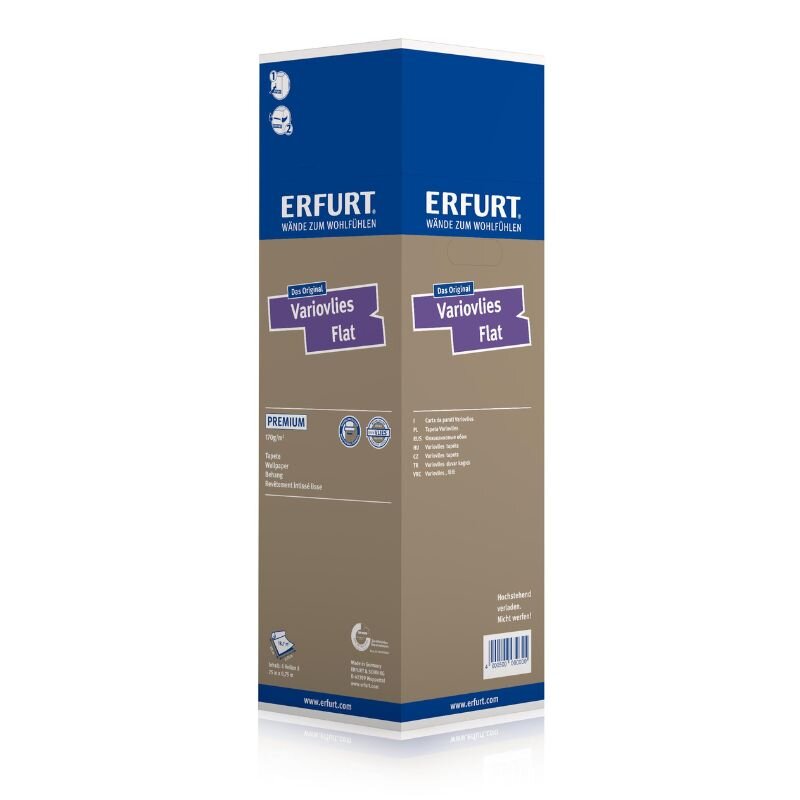 ERFURT Variovlies Flat Premium 25 x 0,75 m, Karton (4 x Rolle)