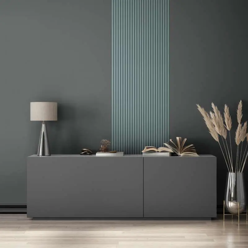 Tapete GZSZ Blau, Schwarz, Anthrazit Marburg Vliestapete (1044454)