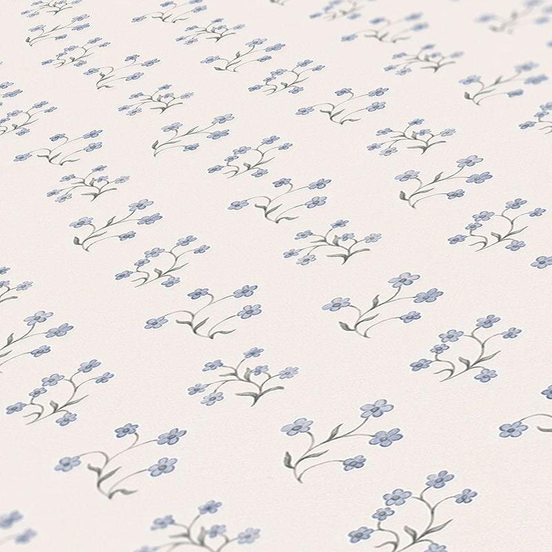 Tapete Blau, Weiß AS-Creation Vliestapete (1042641)