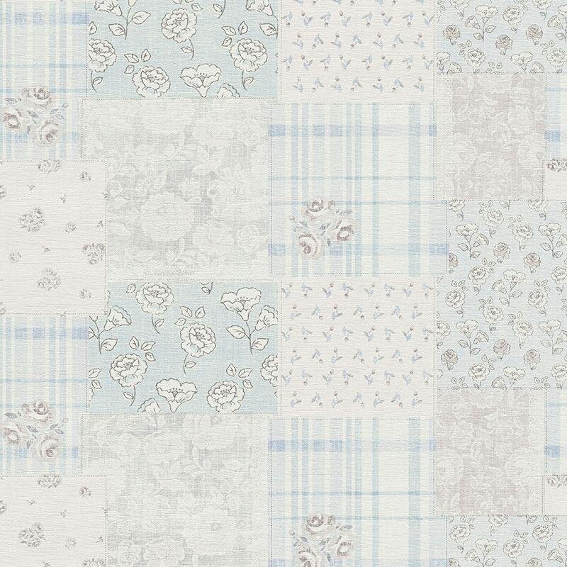 Tapete Blau, Grau, Silber AS-Creation Vliestapete (1042614)