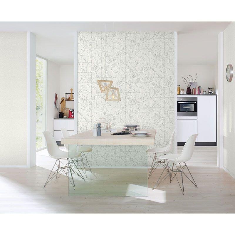 Tapete Weiß Rasch Vliestapete (1042564)