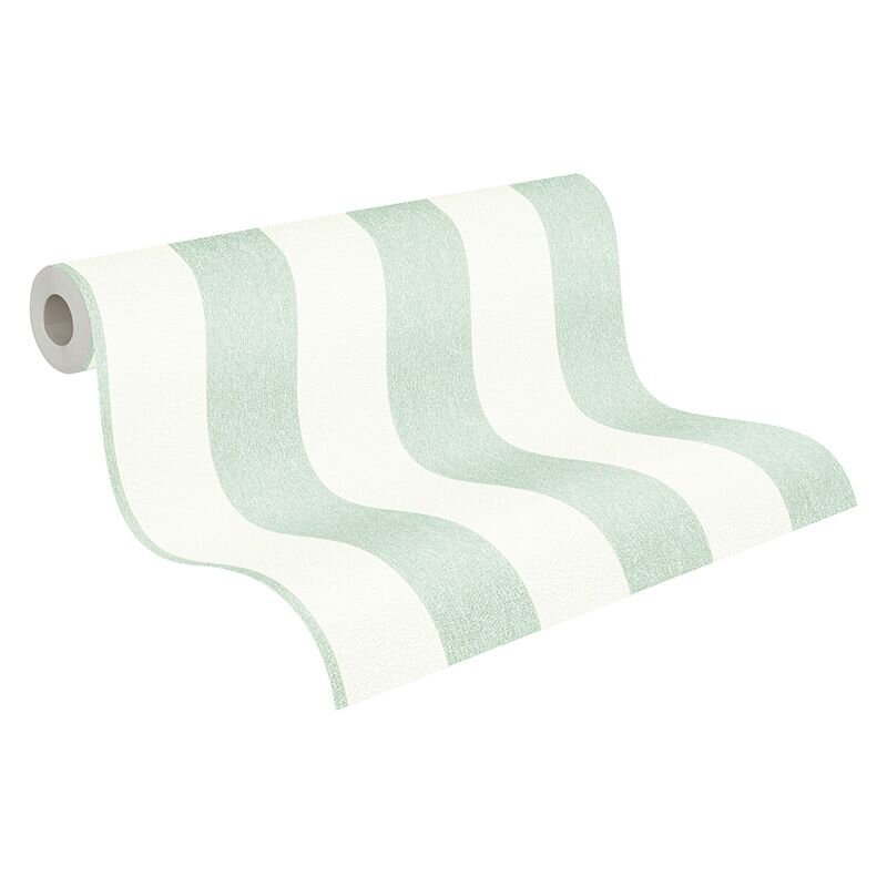 Tapete Grün, Pastellfarben, Weiß innova Vliestapete (1042518)