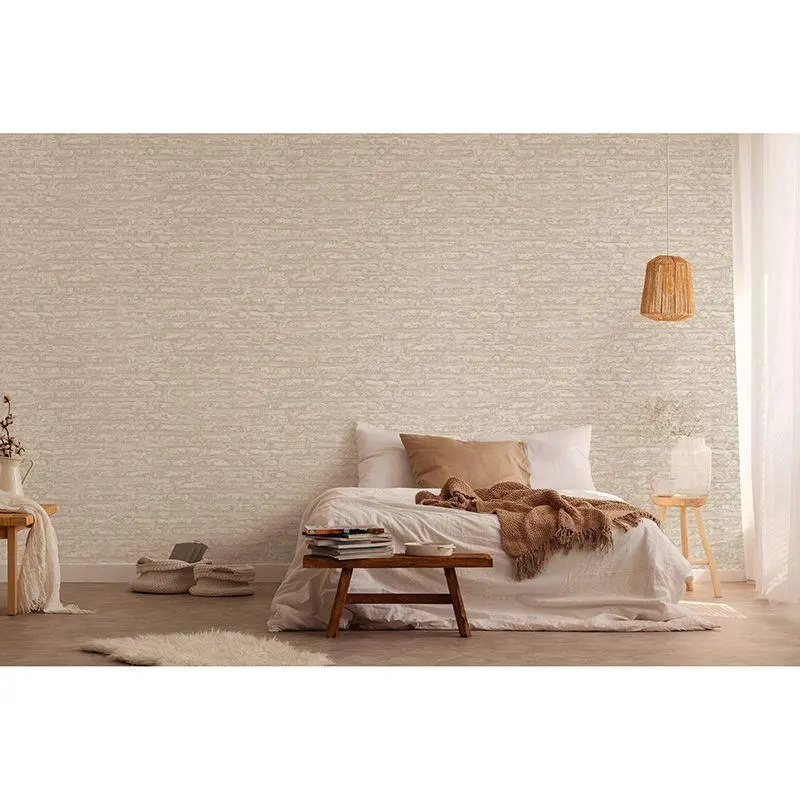 Tapete Beige, Creme, Braun innova Vliestapete (1042510)