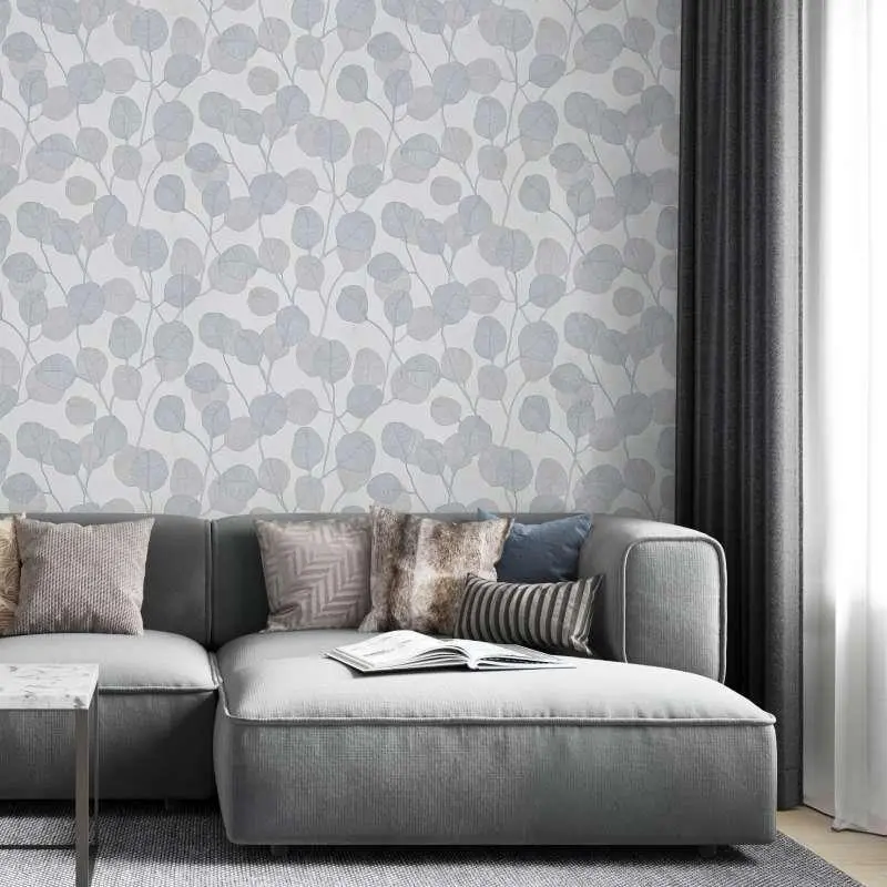 Tapete GZSZ Blau, Grau, Weiß Marburg Vliestapete (1044432)