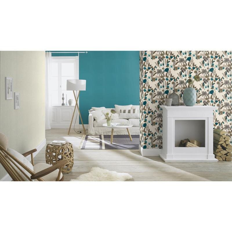 Tapete Blau Luigi Colani Vliestapete (1030271)