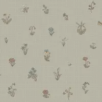 Tapete Braun, Gr&uuml;n Sandberg Vliestapete (1042441)