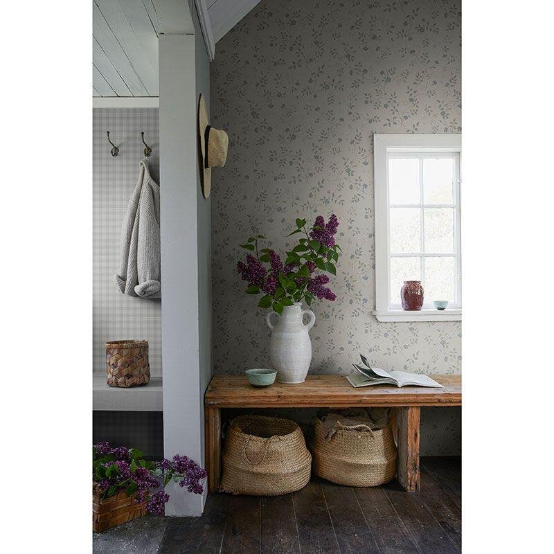 Tapete Greige, Grün Sandberg Vliestapete (1042438)