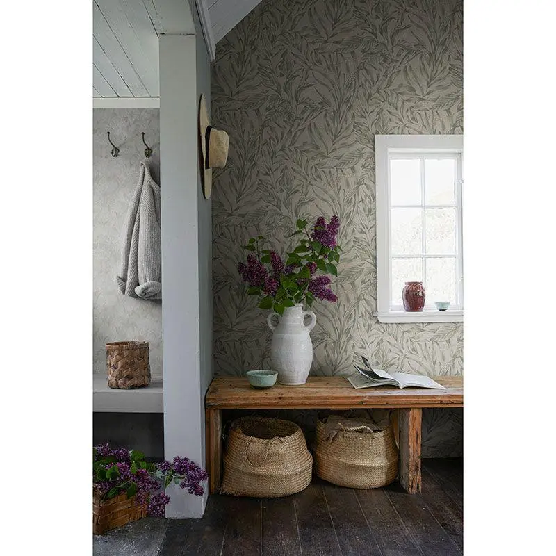 Tapete Greige, Grün Sandberg Vliestapete (1042427)