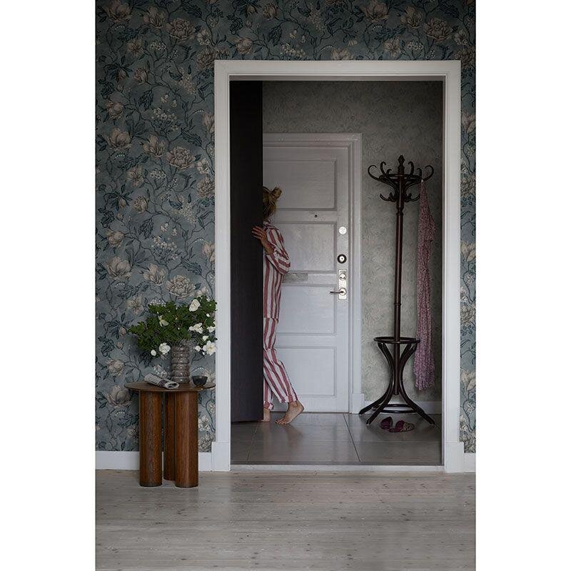 Tapete Blau, Grau, Silber Sandberg Vliestapete (1042415)