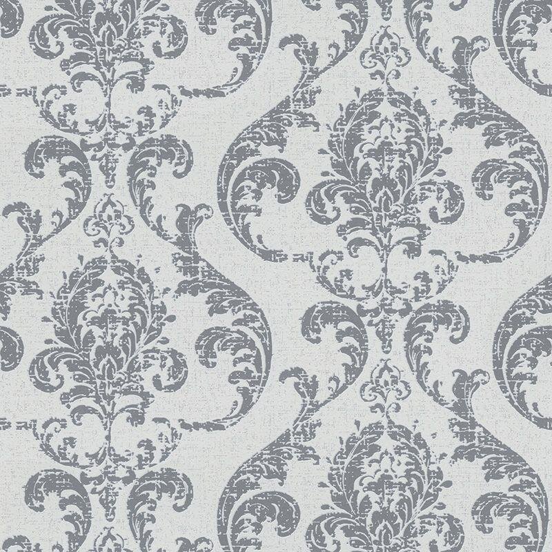 Tapete Grau, Silber Rasch Vliestapete (1042347)