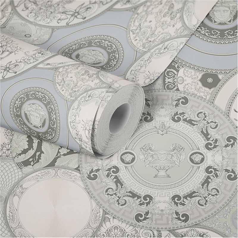 Tapete Grau, Silber VERSACE Vliestapete (1019891)