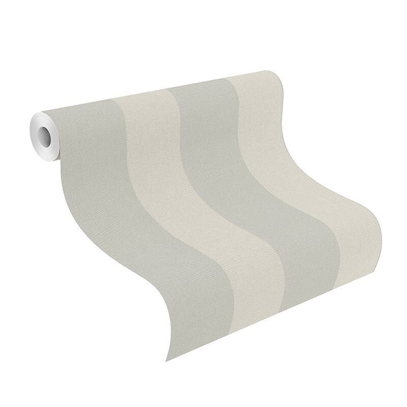 Tapete Grau, Silber, Greige Rasch Vliestapete (1042371)