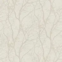 Tapete Grau, Silber, Wei&szlig; Rasch Vliestapete (1042364)