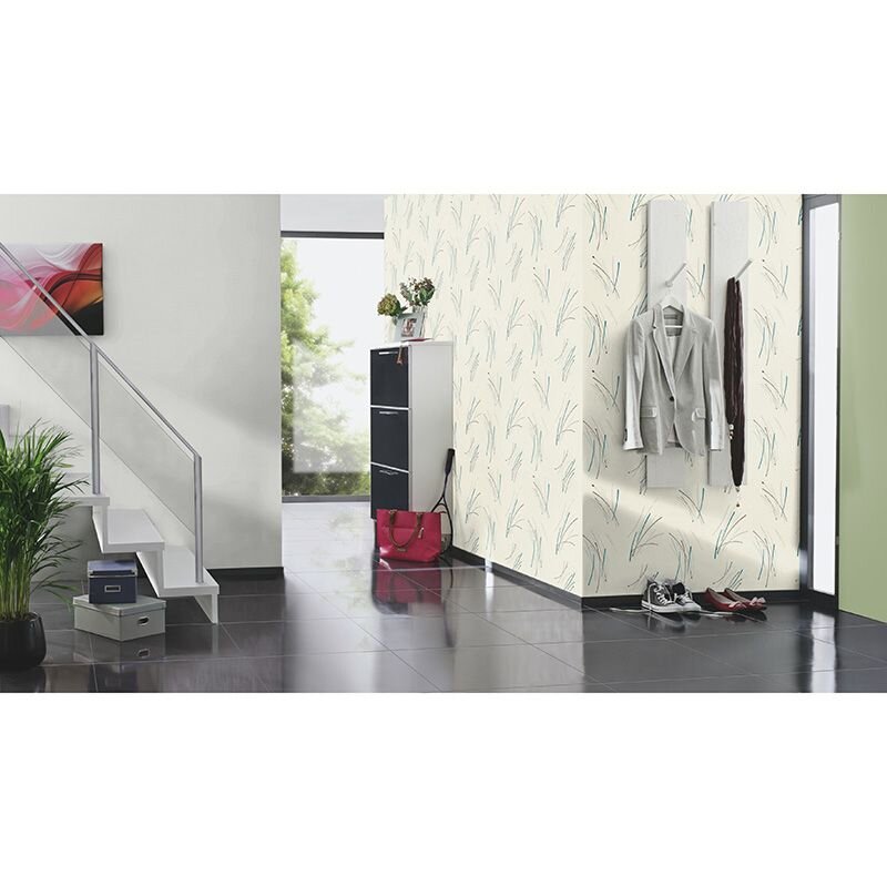 Vliestapete Grau zeitlose Dekoration Rasch Deco Style