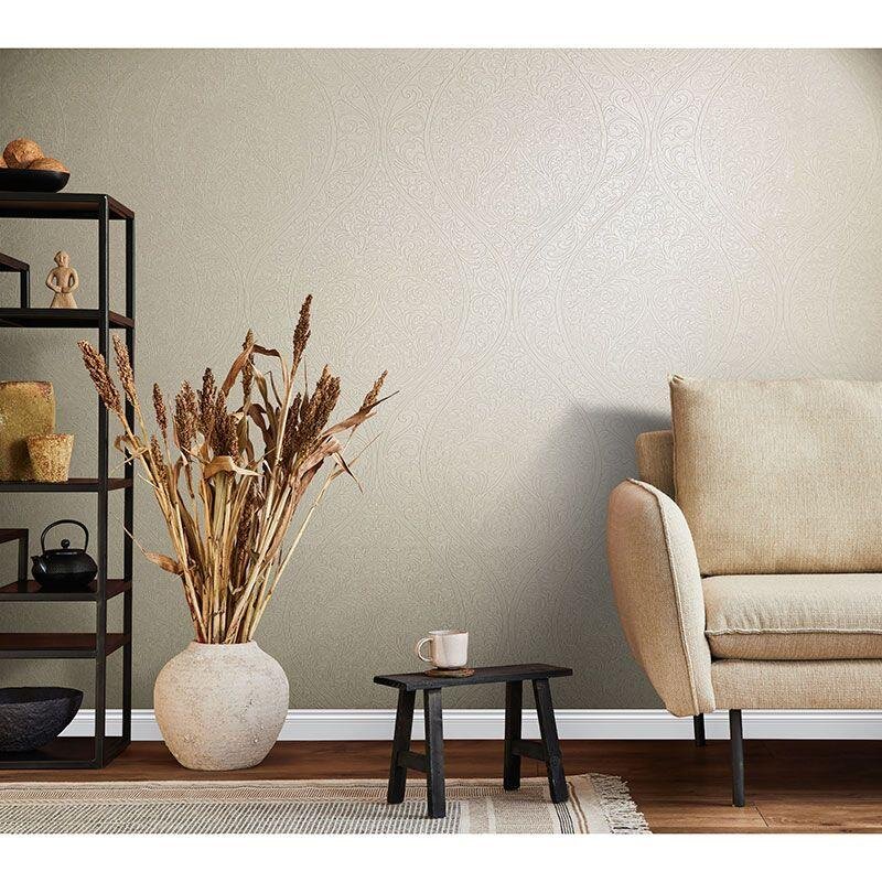 Tapete Beige, Creme Marburg Vliestapete (1042307)