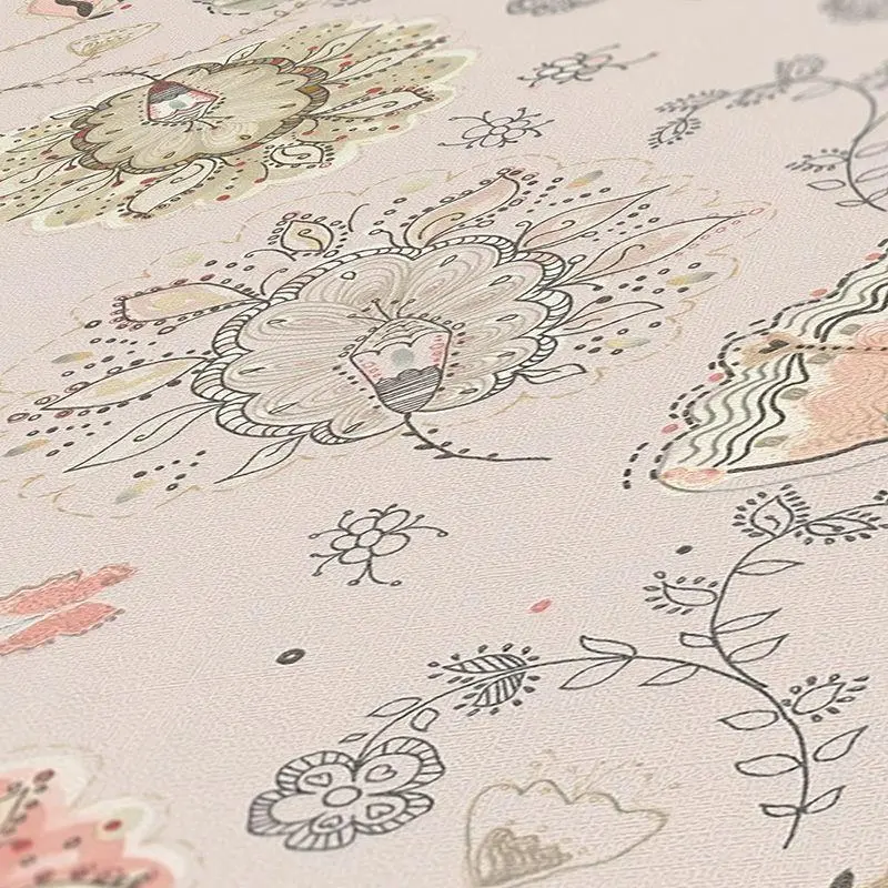 Tapete Beige, Creme, Braun, Grau, Silber livingwalls Vliestapete (1042226)