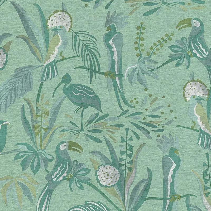 Tapete Grün livingwalls Vliestapete (1042220)