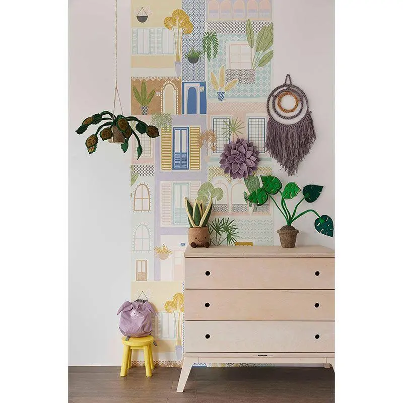 Digitaldruck-Tapete Bunt Windows (1042180)