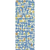 Digitaldruck-Tapete Blau, Gr&uuml;n BLOCKS (1042178)