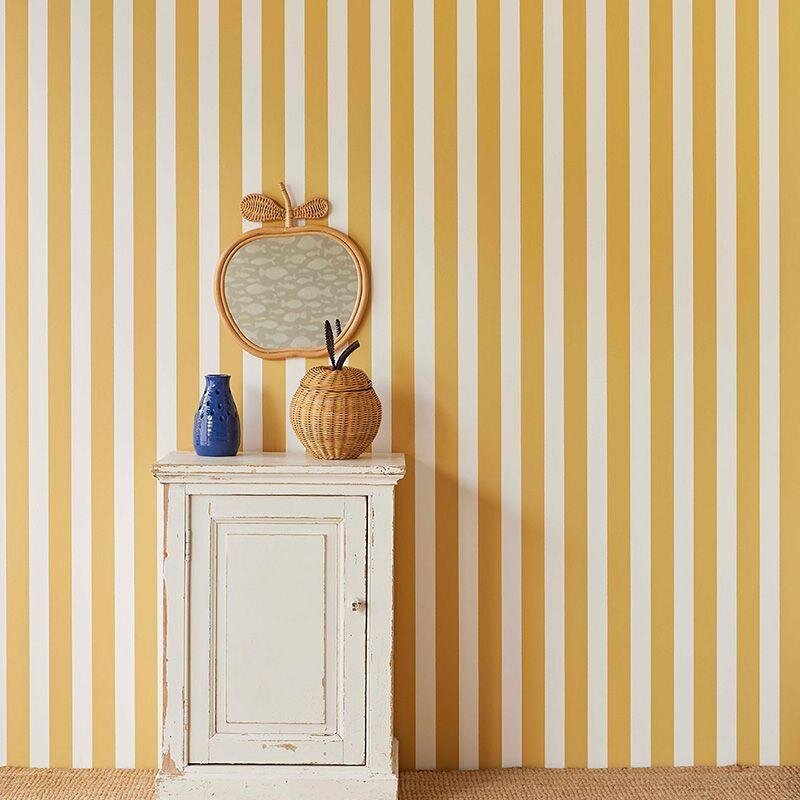 Tapete Gelb, Vanille, Weiß Eijffinger Vliestapete (1042156)