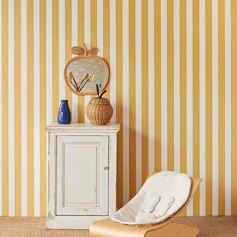 Tapete Gelb, Vanille, Weiß Eijffinger Vliestapete (1042156)