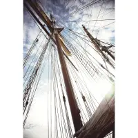 Digitaldruck-Tapete Blau, Braun Eijffinger (1020925)