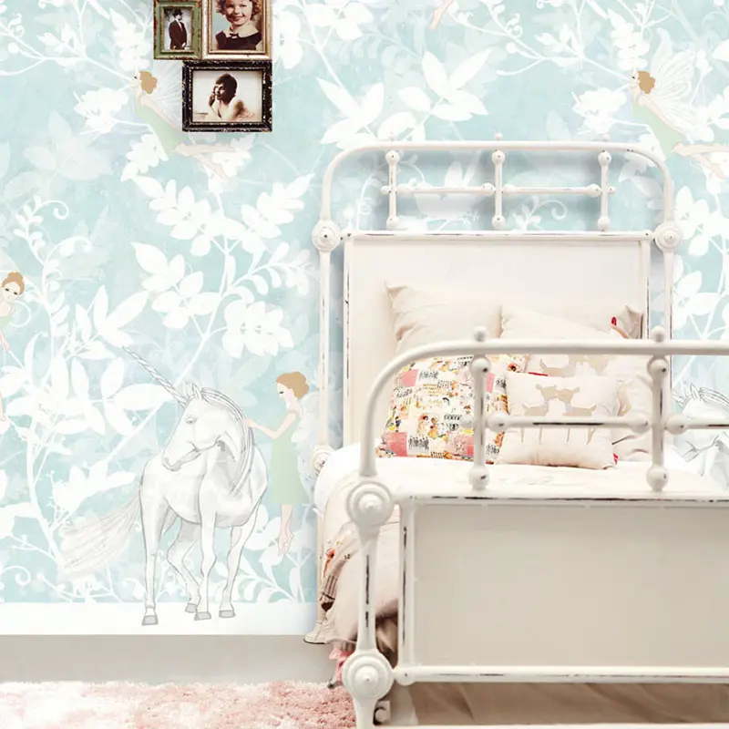 Digitaldruck-Tapete Türkis Eijffinger (1020920)