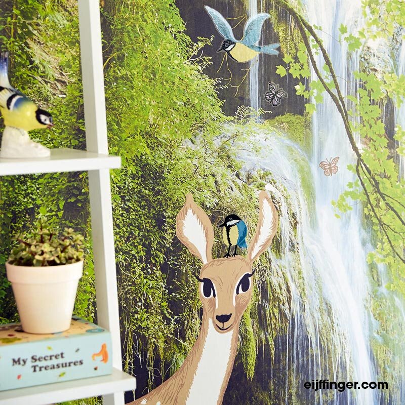 Digitaldruck-Tapete Grün Eijffinger (1020918)