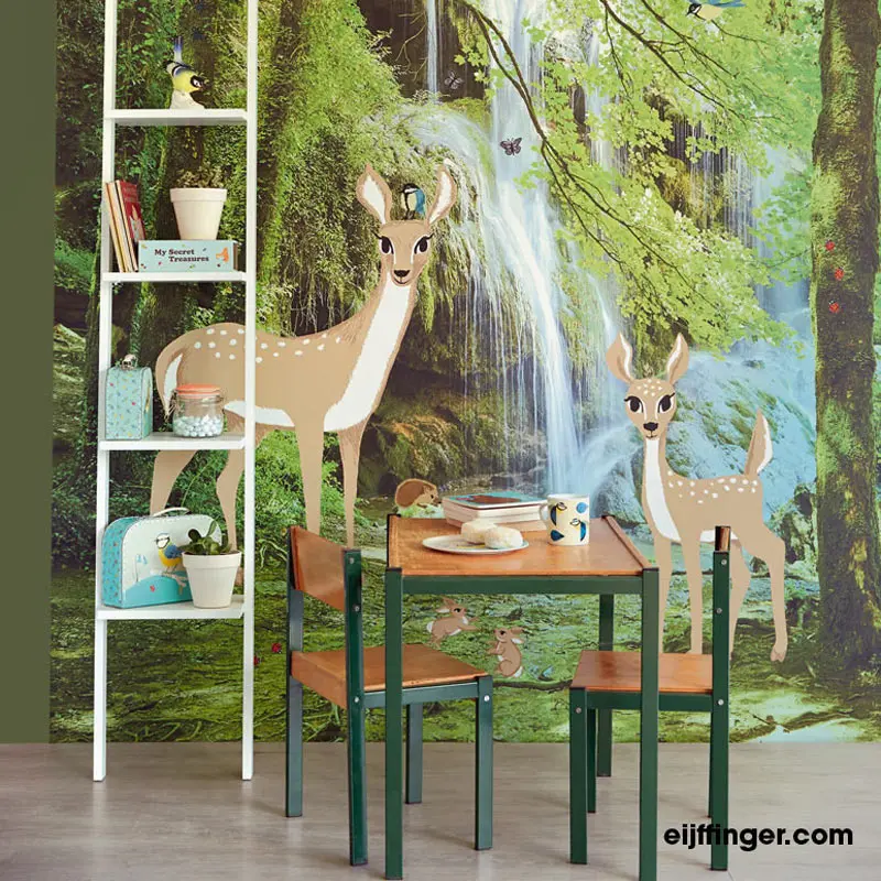 Digitaldruck-Tapete Grün Eijffinger (1020917)