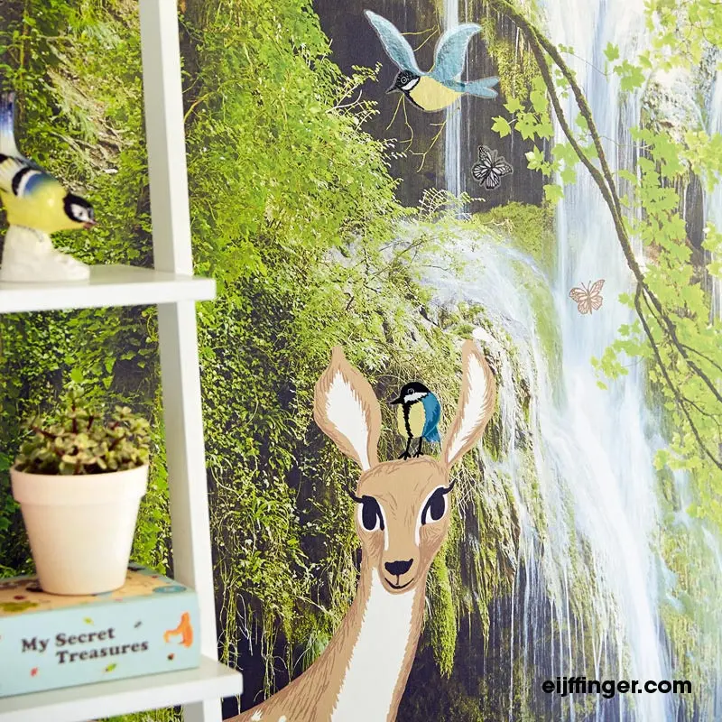 Digitaldruck-Tapete Grün Eijffinger (1020917)