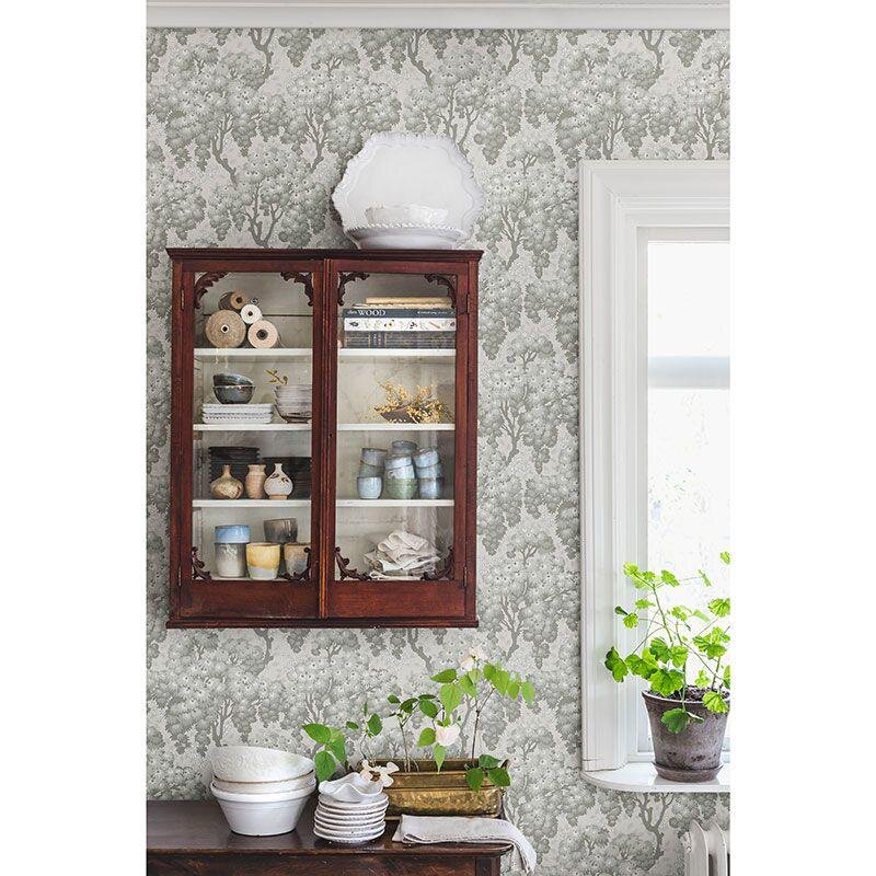 Tapete Grau, Silber Sandberg Vliestapete (1042060)