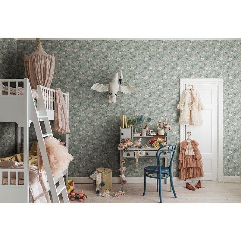 Tapete Greige, Grün Sandberg Vliestapete (1042048)