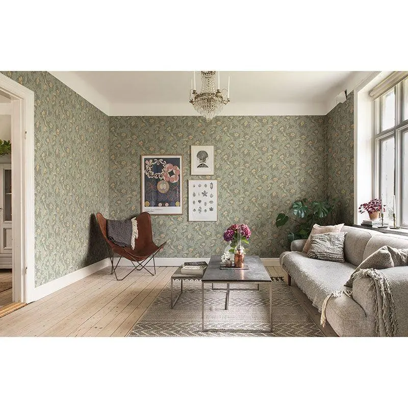 Tapete Grün Sandberg Vliestapete (1042043)