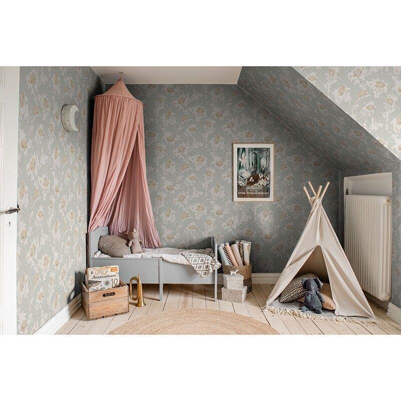 Tapete Greige, Grün Sandberg Vliestapete (1042041)