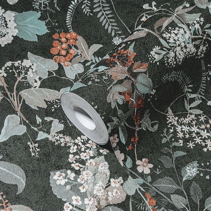 Tapete Braun, Grün, Schwarz, Anthrazit AS-Creation Vliestapete (1041995)