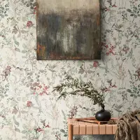 Tapete Beige, Creme, Braun, Gr&uuml;n AS-Creation...