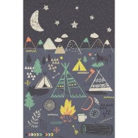 Digitaldruck-Tapete Schwarz, Anthrazit Eijffinger (1020910)