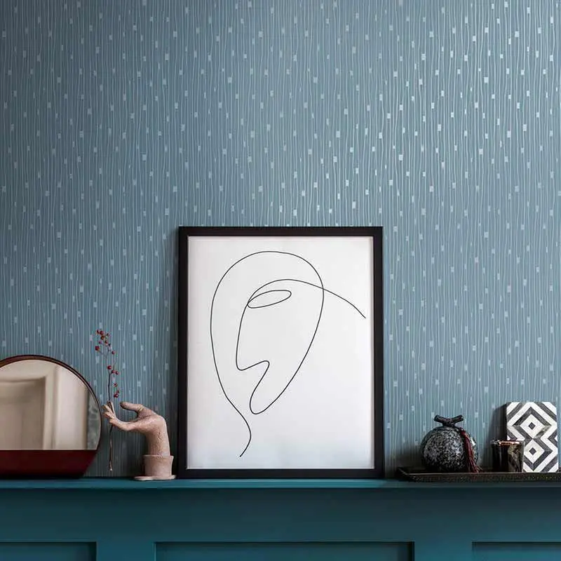 Tapete Blau, Grau, Silber AS-Creation Vliestapete (1041977)