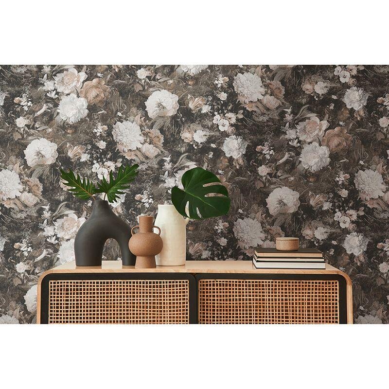 Tapete Braun, Grau, Silber, Schwarz, Anthrazit AS-Creation Vliestapete (1041974)