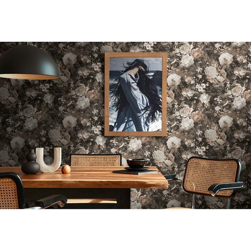 Tapete Braun, Grau, Silber, Schwarz, Anthrazit AS-Creation Vliestapete (1041974)