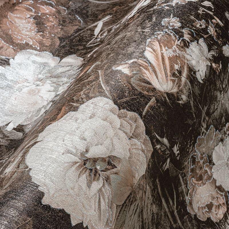 Tapete Braun, Grau, Silber, Schwarz, Anthrazit AS-Creation Vliestapete (1041974)